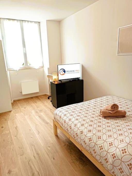 *Le Vallon* T1 Proche Centre Apartment Brest Luaran gambar